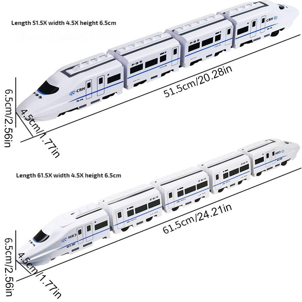 Electronic Components Simulation Harmony Rail-car High-speed Railway Train Toys  Educational Toy