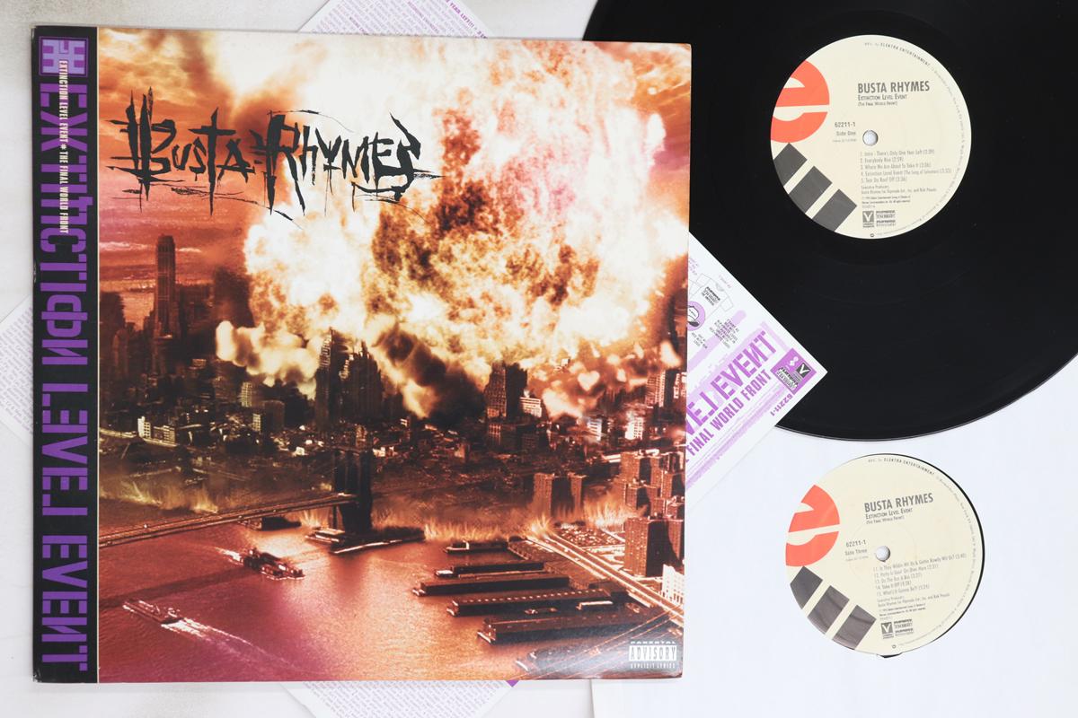 

LP Record BUSTA RHYMES - Extinction Level Event - The Final 622111 ELEKTRA 1998 US Rap & Hip-Hop/R&B Used