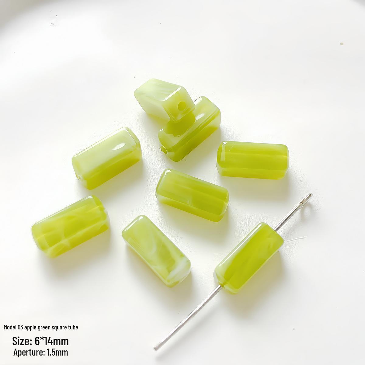 

Акриловые бусины Омбре квадратной формы для изготовления украшений своими руками: Аксессуары для серег и браслетов