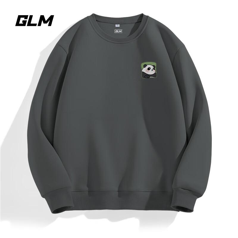 

GLM Men s Heavyweight Panda Graphic Crewneck Sweatshirt 3XL