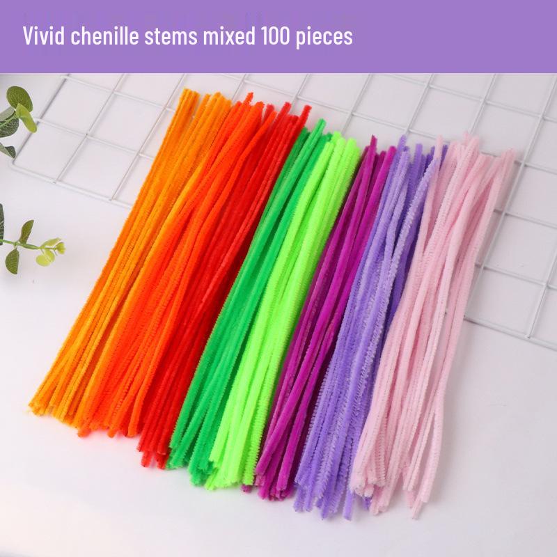 

Набор для детского творчества своими руками для детского сада: Синельная проволока, Пряжа, Учебные пособия, Экологические поделки, Подвесные украшения Standard