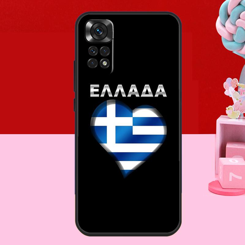 Greece Greek National Flag Case For Xiaomi Redmi Note 11 10 12 13 14 15 Pro Plus Redmi 15 C 14C 10C 12C 13C Soft Cover