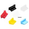 Weiche Silikon USB-Abdeckung Staubdichte Schutzkappen USB-Anschlussabdeckung Universell passend Computer Laptop Anschlusswartung 10 Stück