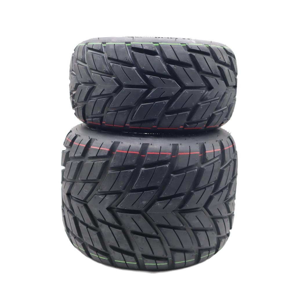 Go-Kart-Reifen 10x4.50-5 11x7.10-5 Vorder- und Hinterrad-Rennreifen, Ganzjahres-Regen-Slick-Reifen für den wettbewerbsorientierten Kartsport, Anti-Rutsch-Griff