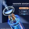 Kafeile Dual-Use Smart Air Freshener: Osmanthus Cologne Fragrance Automatic Spray Essential Oil Diffuser for Car & Home.