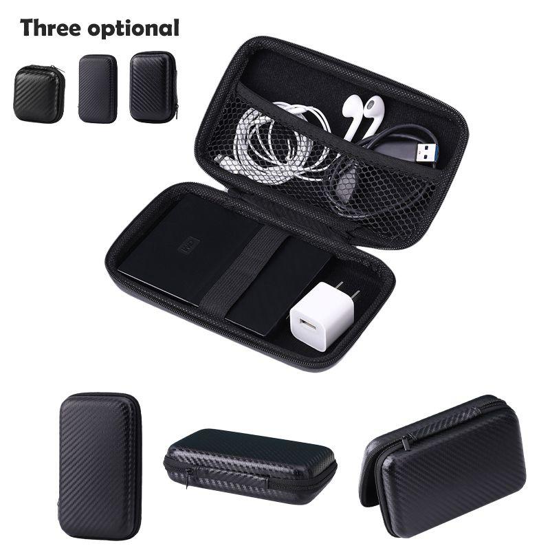 Tragbare Aufbewahrungstasche für Kopfhörer, Mini-Größe, stoßfestes EVA-Material schützt Kopfhörer und Gadgets