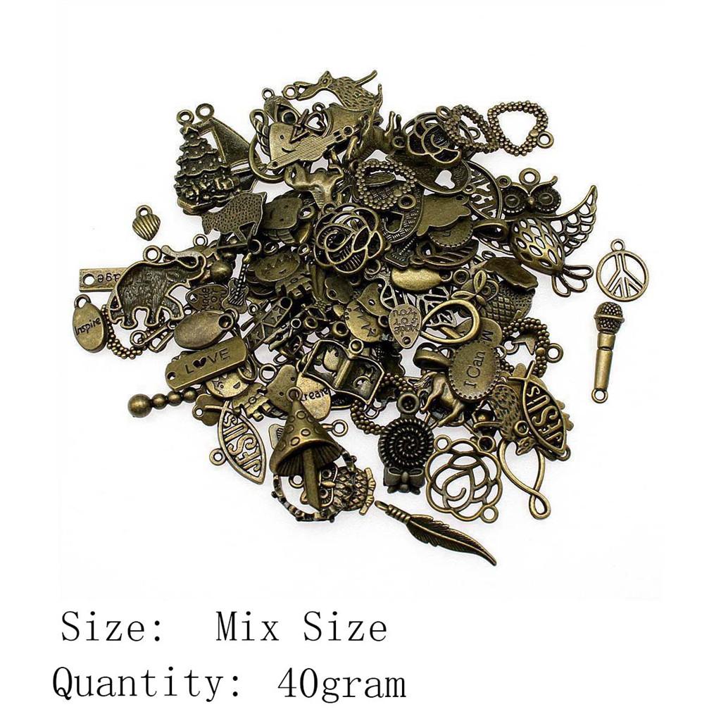 Mother's Day Charms For Earrings Mix Mixed Plant Animal Charms Pendant Souvenir Cell Phone Pendant