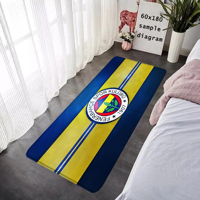 Deurmatten Interieur Vloerkleed Welkom Vloermat voor Entree Fenerbahce-Voetbal-Fans Zacht Hal Tapijt Keukenmatten Woondecoratie 40x60cm-mini