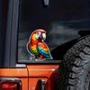 Funny Parrot Car Sticker Vinyl Decal Waterproof Rear Window Motorcycle Camper Bumper Truck Laptop Decoration TM311