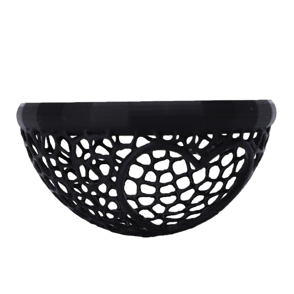 Floating Betta Hide Shrimp Cave Heart Shape Floating Betta Hammock Shrimp Shelter for Aquarium Black