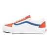 Vans Old Skool Vlt Lx Low Top Skateschuhe Unisex Sneaker Weiß Orange VN0A4BVF22E
