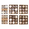 Christmas Ball Ornaments Plastic 80mm 3 15 inch Xmas Baubles Set for Holiday Tree Wedding Anniversary and Party Decoration