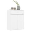 VidaXL Buffet Blanc 60 x 30 x 75 cm Aggloméré