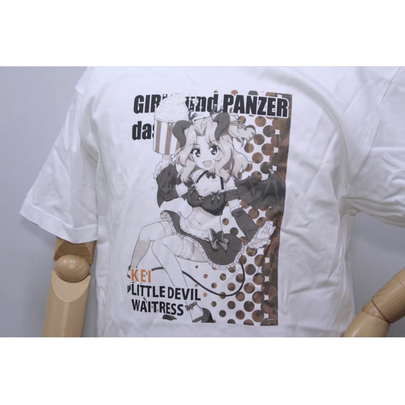 Girls Panzer Final Chapter Kei Original Graphic Little Devil Waitress & T-Shirt