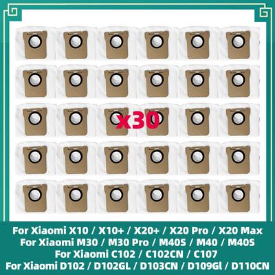 Prachový sáček vhodný pro robotický vysavač Xiaomi X10 / X10+ / X20+ / X20 Pro / X20 Max / M30 / M30 Pro / M30S / M40 / M40S / B116 / C102CN