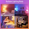 Bombilla LED RGB Recargable E26: 15 Colores, Control Remoto, Regulable, Succión Magnética, Ideal para Lámparas de Pared y Mesa.