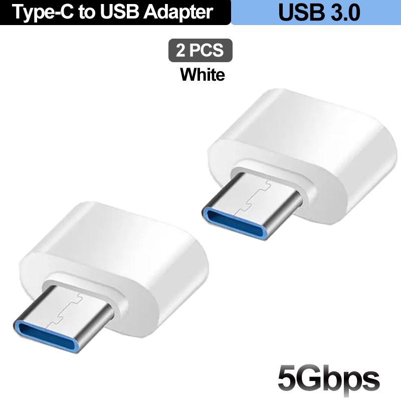 For Mobile Phone USB Female to Type C Male Adapter OTG 15.5CM Long Cable For Samsung S20 Huawei OTG Data Cable Converter