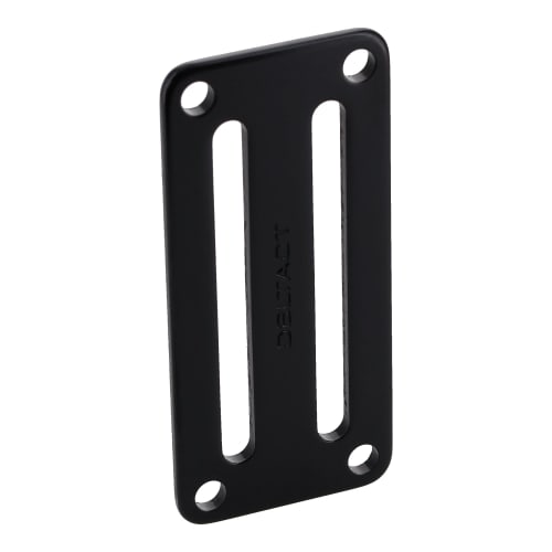 Sankyo Corporation DBLTACT D-Ring Mounting Bracket, 2-Hole, Black, DT-AD2-B