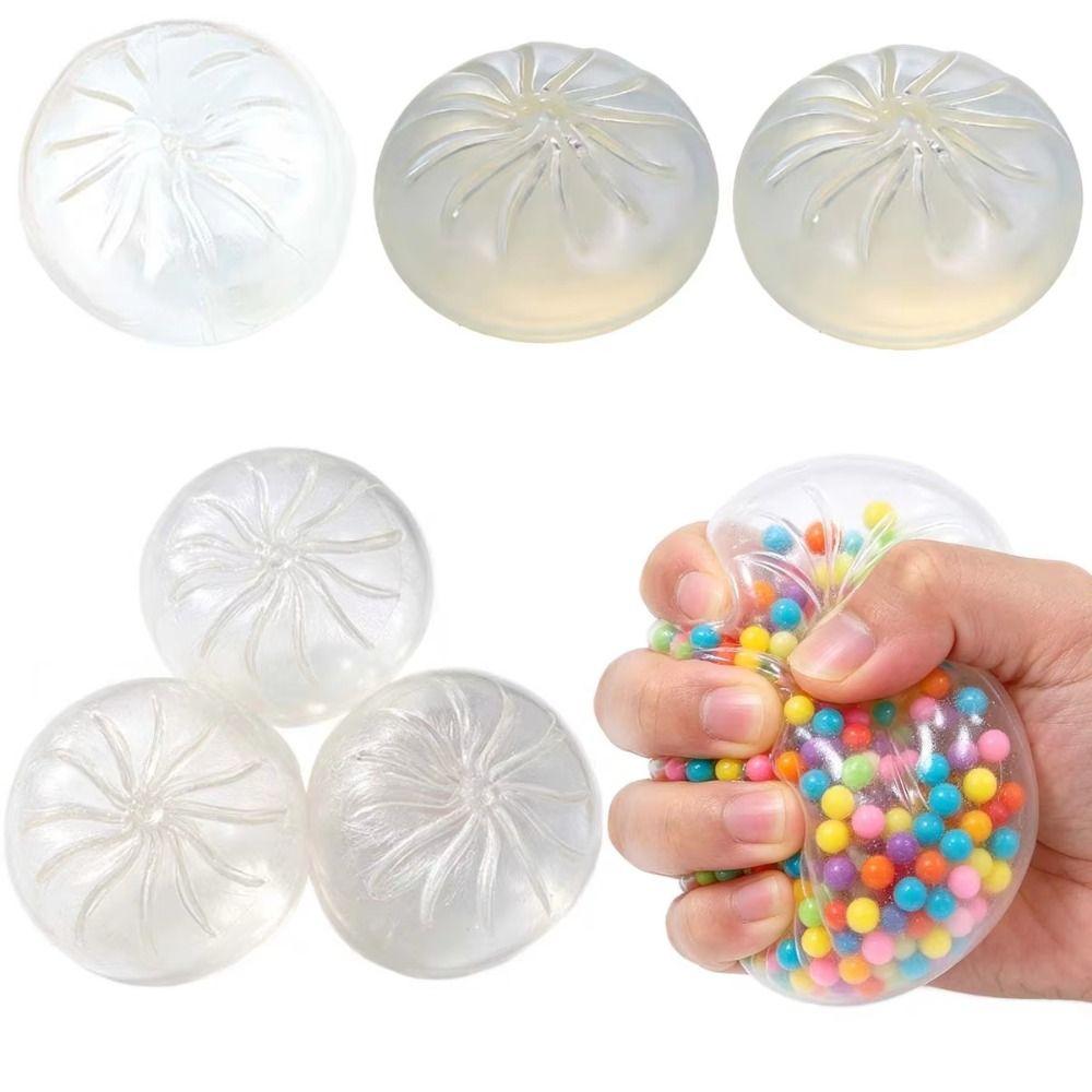 With Plug DIY Steamed Bun Sensory Fidgets DIY Empty Ball Skin Dumpling Squishy Kids Toy