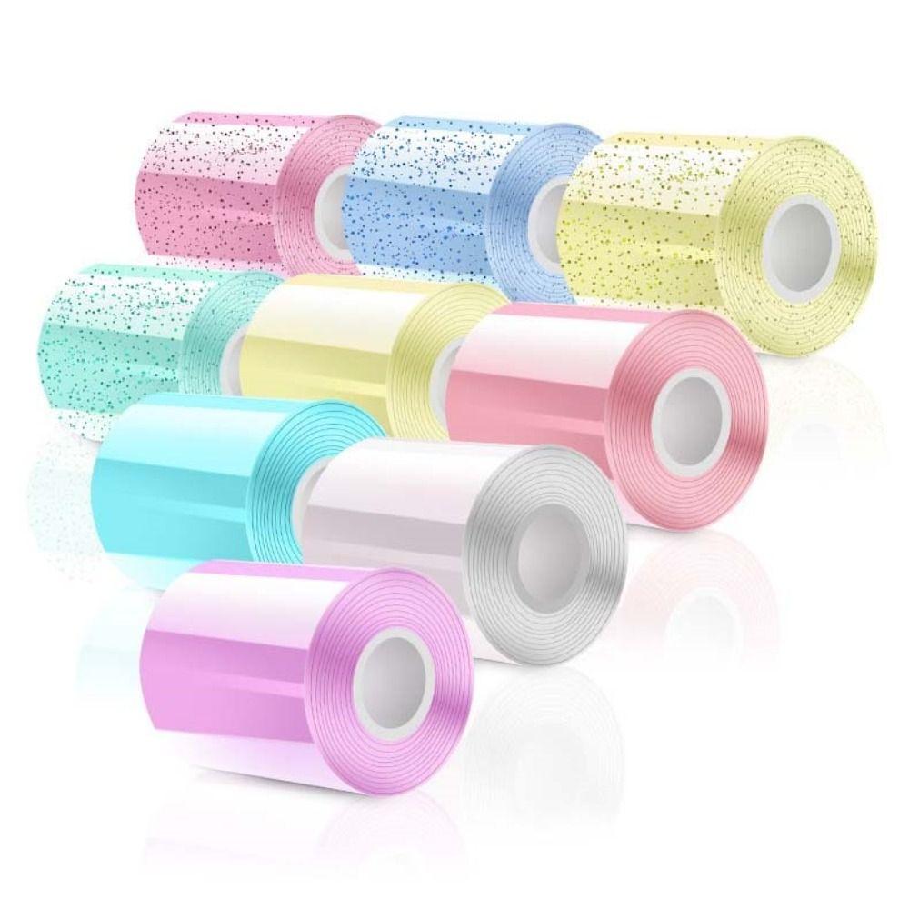 Transparent Blowing Bubble Full Set Reusable Nano Tape Crafts Nano Tape Toys School Supplies