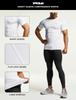 Tesla Short Sleeve Compression UV Compression Perfect for Base and Size Men's Undershirt, Protection, Sweat-Wicking, Quick-Drying, Shirt, Running,