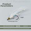 4pcs Lightweight Streamer Fly Lure Long-Lasting Fishing Flies Set Fly Fishing Lure  River Fishing