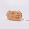New Women's Bag Fashion Rattan Evening Wedding Acrylic Clutch Shoulder Crossbody Bags 2025 Luxury Woman Items Knit