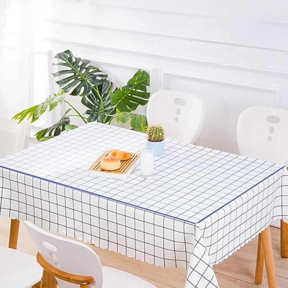 New Soft Transparent PVC Table Mat Waterproof Crystal Clear Clear Table Mat Easy To Clean Durable Scratchproof Pad Desk
