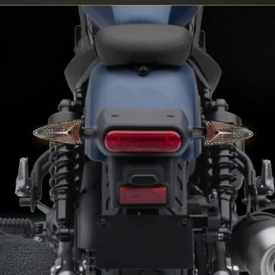 Motorcycle Turn Indicator Motorbike Front Rear Indicators 12V Plug-And-Play High-Brightness Motorbike Warning Lamp Replacement