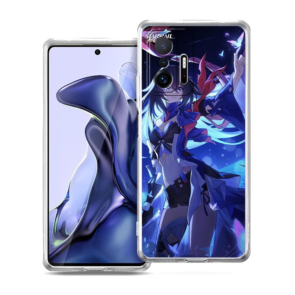 Honkai Star Rail Phone Case For Xiaomi 14 13 12 Lite Mi 11 Ultra 11X 13T 12T 11T For Poco X5 X4 X3 NFC F5 F4 M4 Pro 5G Cover