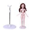 3 Misure tra cui Scegliere Estensibile Supporto per Accessori BJD 16 14 13 Altezza Regolabile per Bambola da 75 cm