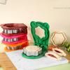New 2-in-1 Sandwich Flower Shape Cutting Tool - DIY Pocket Bread Cutter Mold Flower-Shaped Sandwich Maker Knife
