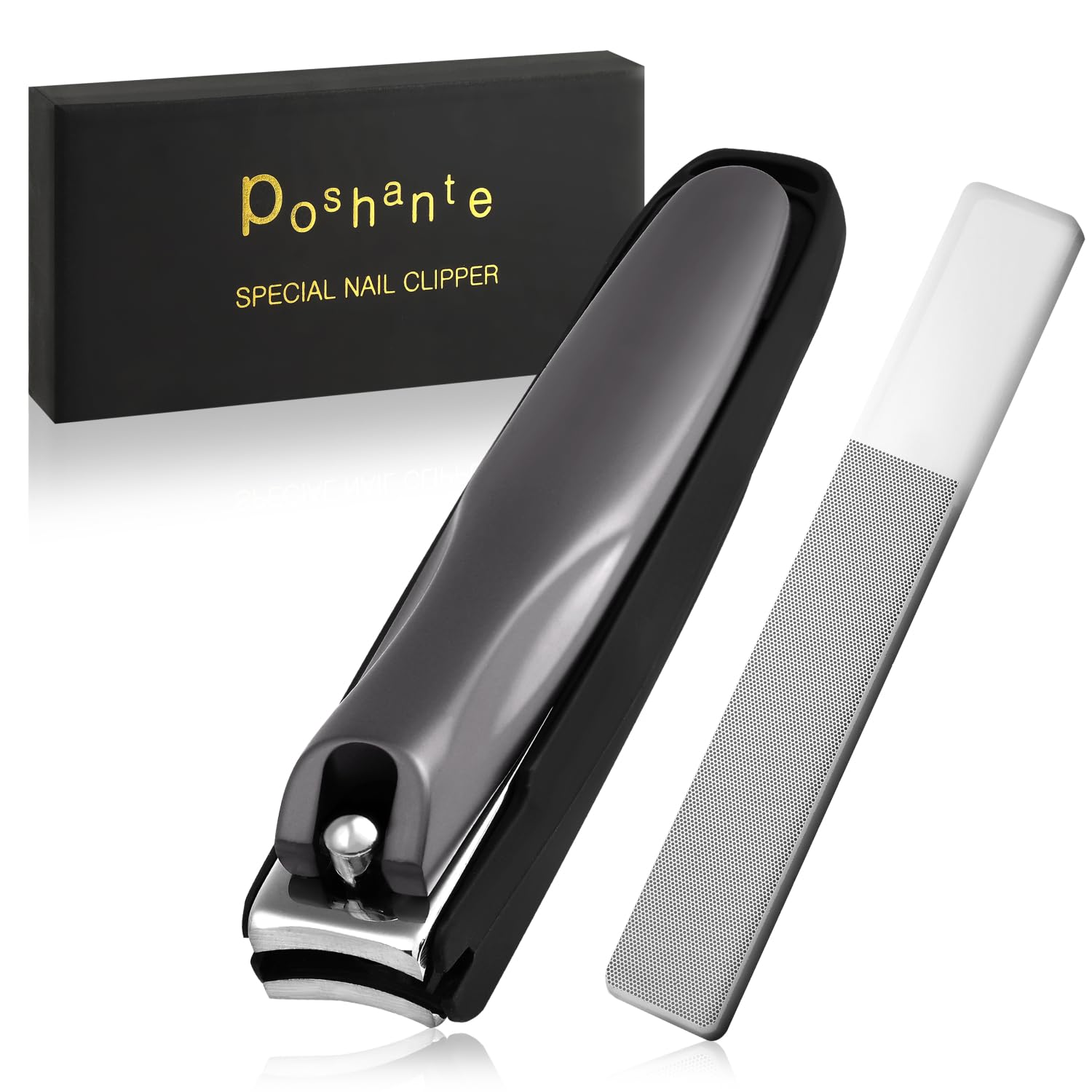 

by a Professional Nail Poshante Nail Premium Curved Suitable for Fingers and Popular Nail Nail and Polisher Original Gift Box [Supervised Artist]