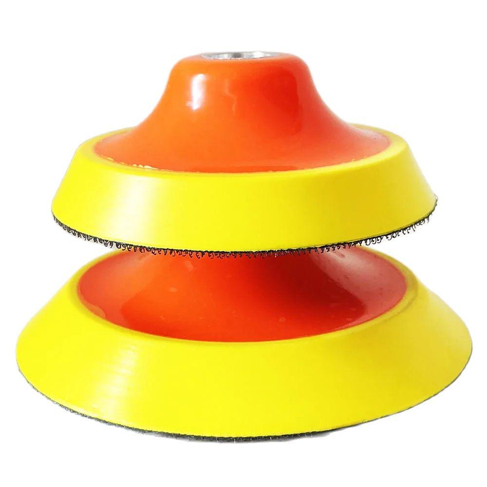 For Car Polisher Grinder Stone Polishing Pad Polishing Backing Pad Sanding Disc Plate With M10 M14 M16 Thread