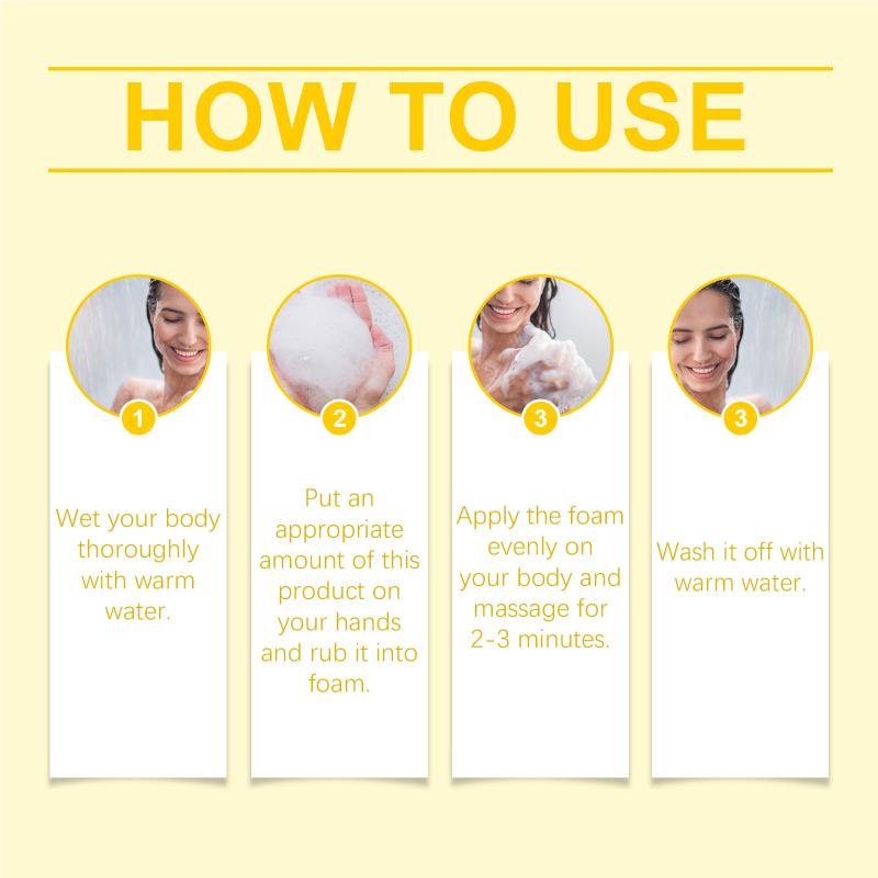 Unisex Moisturizing Nourishing Skin Shower Gel Body Cleansing Refreshing Comfortable Smooth Moisturizing Beautifying Skin 1pcs