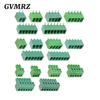 5Set/ 15EDG 3.81mm PCB Seal Screw Terminal Block 2~12 Pin KF15EDG 3.81 Male Plug + Female Socket Pin Header Wire Connector