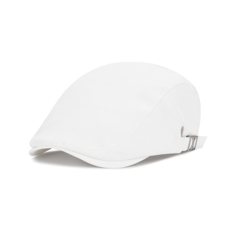 VARZAR VA Square Belt Hunting Cap White