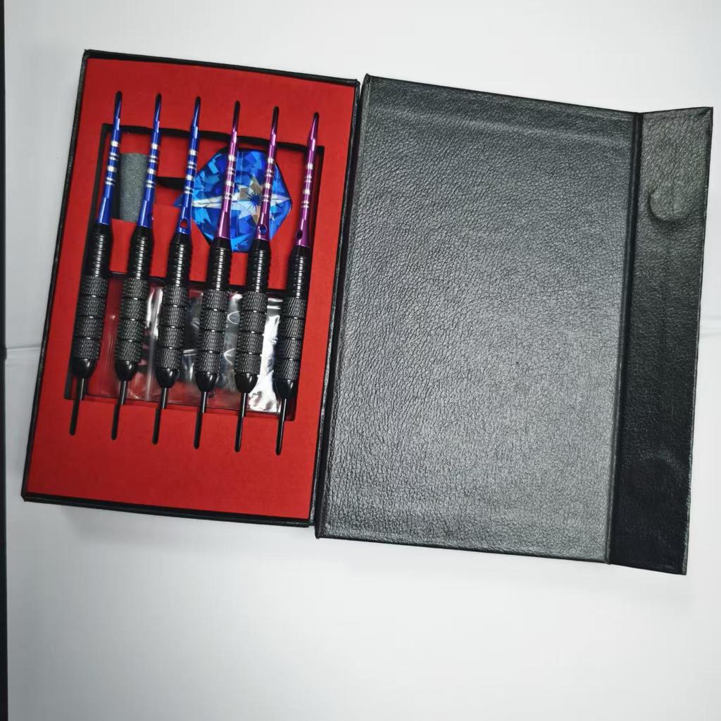 Premium 6-Piece Aluminum Alloy Darts Set - 22g & 23g, Drop-Resistant, Needle-Type, In Stock