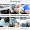 Chrome Bright Repair Polish: Automotive Plating Strip and Window Frame Cleaner, Chrome and Emblem Rust Remover