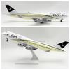 Aviation Airplane 30cm Pakistan Airlines Miniature Plane B747 Resin PLA Aircraft With Base and Wheels for Enthusiasts Souvenir