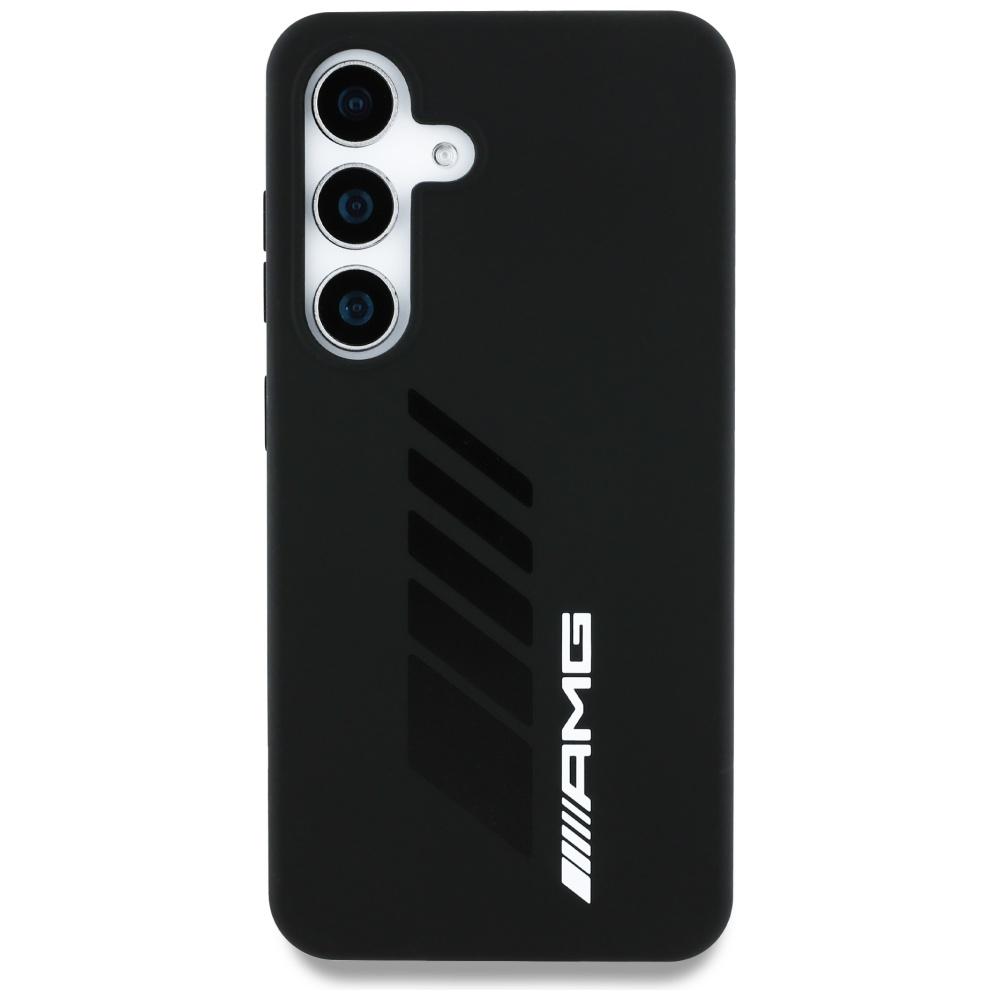 AMG Oversize Rhombs MagSafe Case for Samsung Galaxy S25 Black