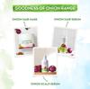 Offre spéciale!! Gamme Spa Anti Chute de Cheveux Mamaearth: Shampooing à l'oignon 250 ml + Après-shampooing à l'oignon 250 ml + Huile capillaire à l'oignon 150 ml
