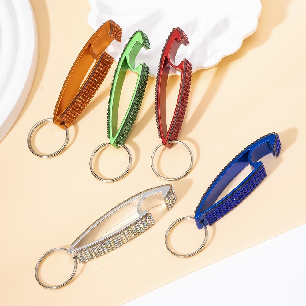 2pcs Aluminium Beer Opener Keychain Light Luxury Speed Opener Cap Opener  Oktoberfest Gift