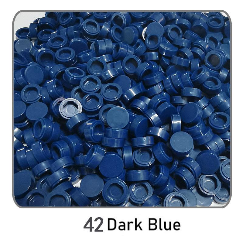 1000 Stück Stadt Bausteine Flache Fliese 1x1 Runde Steine DIY Erleuchten Bausteine Teile 98138 Bausteine für Jungen Mädchen Geschenke Kinder