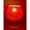Lampa z mozaikového skla ve tvaru houby pro domácí/kancelářskou/festivalovou dekoraci (Žárovka není součástí dodávky)    ( 17 cm)