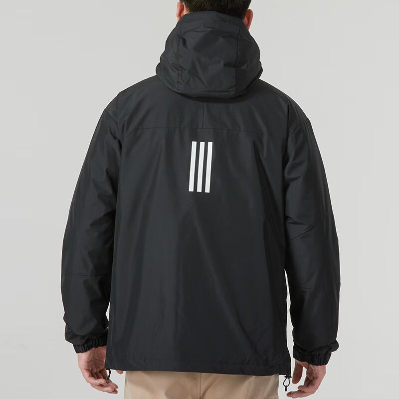 New Adidas Down Jackets Men Black IL8916