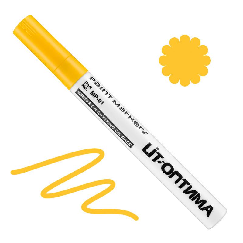 12 Colors Paint Pens,Waterproof Marker Fiber Nib,Drawing,DIY,Graffiti,Car Tire,Industrial Marking,Colorful Touch-Up Paint Marker