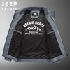 JEEP SPIRIT Men's Casual Stand Collar Jacket