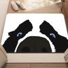 Dog Face Door Mat Puppy Pattern Entrance Rug Cartoon Animals Print Home Soft Non-Slip Welcome Carpet for Indoor Outdoor Decor