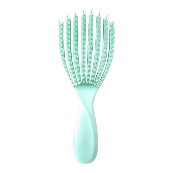 

Женская пушистая щетка для волос Портативная антистатическая вентилируемая щетка-лопатка для волос Массаж кожи головы Придание объема волосам Укладка Распутывающая расческа